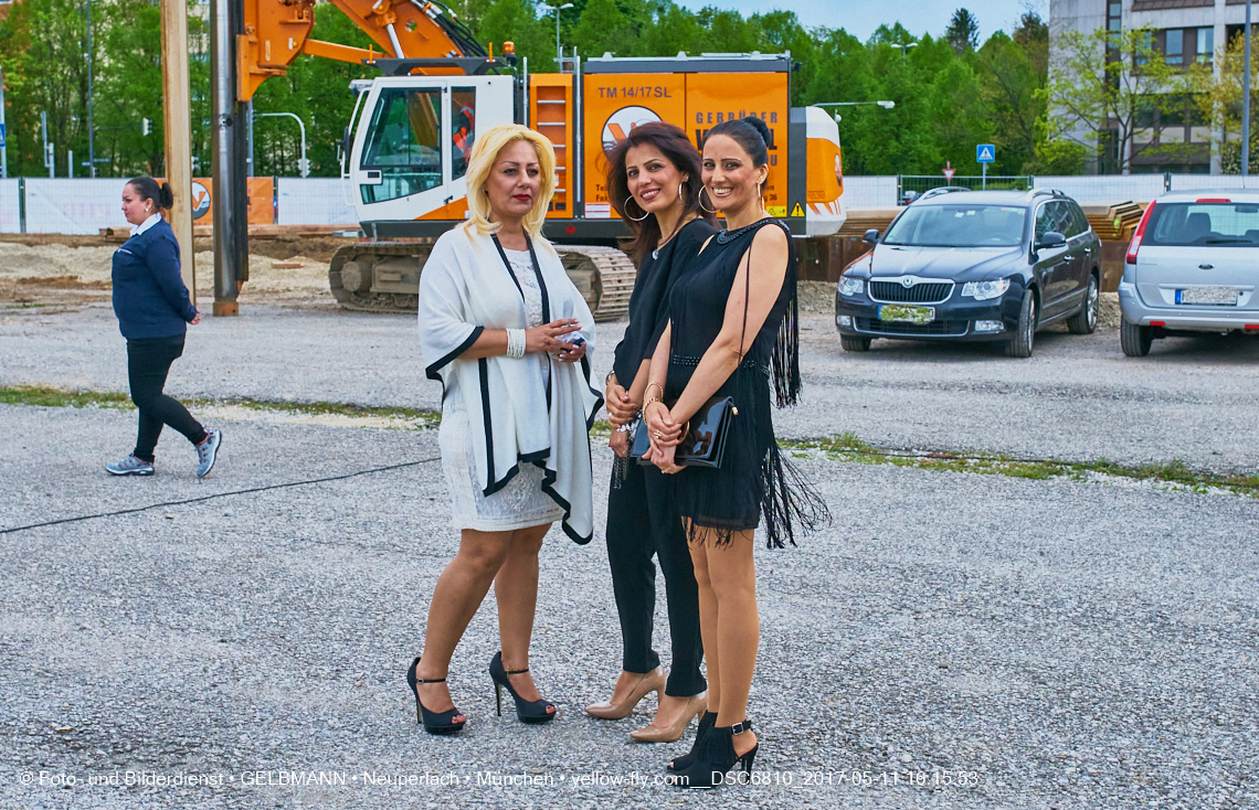 11. Mai 2017 - Grundsteinlegung für die LOGE und dem Kulturquadrat in Neuperlach